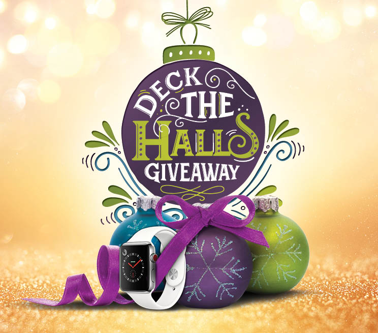 DECK THE HALLS GIVEAWAY